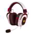 Headset Redragon Zeus Rgb Cherry Usb 2.0 Drivers De 53mm Virtual Surround 7.1 Branco Com Vermelho H510rgb-red