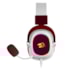 Headset Redragon Zeus Rgb Cherry Usb 2.0 Drivers De 53mm Virtual Surround 7.1 Branco Com Vermelho H510rgb-red