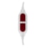 Headset Redragon Zeus Rgb Cherry Usb 2.0 Drivers De 53mm Virtual Surround 7.1 Branco Com Vermelho H510rgb-red