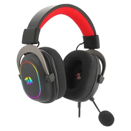 Headset Redragon Zeus X 7.1 Surround Drivers De 53Mm Preto H510-Rgb