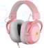 Headset Redragon Zeus X Rgb Bubblegum Usb 2.0 Drivers De 53mm Virtual Surround 7.1 Rosa Com Branco H510rgb-pink