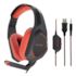 Headset Tecdrive Pantera Usb E P3 Preto E Vermelho Px-7