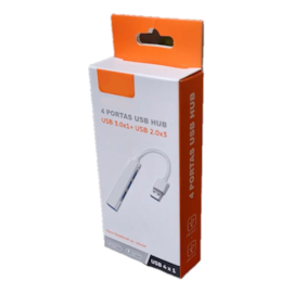 Hub Lukton Usb Tipo C Para 4 Portas Usb 3.0 Hb-015