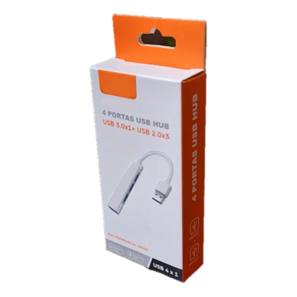 Hub Lukton Usb Tipo C Para 4 Portas Usb 3.0 Hb-015