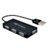 HUB USB 2.0 C3TECH  4 PORTAS PRETO - HU-220BK