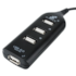 Hub Usb Hi Speed Usb Para 4 Portas Usb 2.0 Preto Yaxu77512