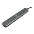 Hub Usb Keytime Synczone 1 Usb Tipo C Macho 4 Usb 3.0 Fêmea Cinza Kyt00034