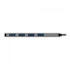 Hub Usb Keytime Synczone 1 Usb Tipo C Macho 4 Usb 3.0 Fêmea Cinza Kyt00034
