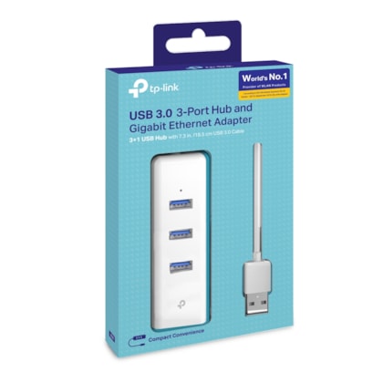 Hub Usb Tp-link Ue330 3x Usb 3.0 1x Gigabit Ethernet Ue330(un)