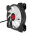 KIT 3 COOLER FAN REDRAGON, 360MM, RGB - GC-F009