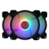 KIT 3 COOLER FAN REDRAGON, 360MM, RGB - GC-F009