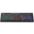 Kit 4 Em 1 Teclado Mouse Headset Mousepad Kalkan Baldur Combo Gamer 4X1 Teclado Led Rainbow Mouse Led Preto Klk00097