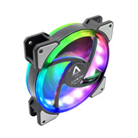 Kit Cooler Com 3 Fans Alseye D-Ringer Rainbow Rgb 120mm