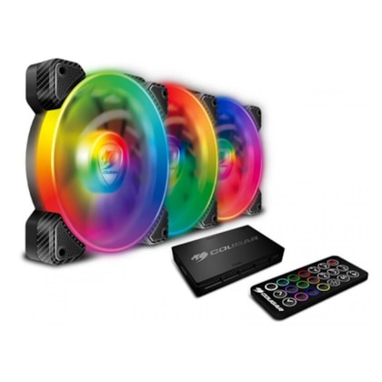 KIT COOLER FAN COUGAR VORTEX SPB 120 3X RGB CF-V12SET-SPBRGB