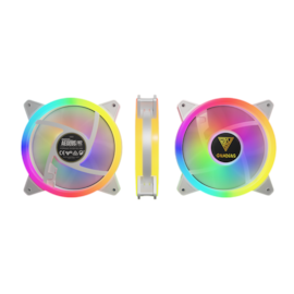 Kit Cooler Fan Gamdias Aeolus M2-1204r Rgb 4x 120mm Com Controladora