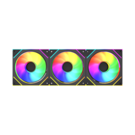 Kit Cooler Fan Gstorm Frost Argb Com 3 Fans 120Mm Preto Gs-Frost-120-3F