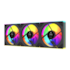 Kit Cooler Fan Gstorm Frost Argb Com 3 Fans 120Mm Preto Gs-Frost-120-3F