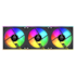 Kit Cooler Fan Gstorm Frost Argb Com 3 Fans 120Mm Preto Gs-Frost-120-3F