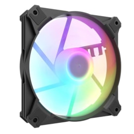 KIT COOLER FAN HYRAX 5X ARGB 120MM PRETO HCL605B
