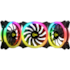 Kit Cooler Fan Kwg Gemini M1 1203R Rgb Com 3 Fans Com Controladora M1-1203R
