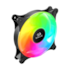 Kit Cooler Fan Redragon 3x Preto Argb 120mm X 120mm Gc-f013