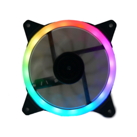 Kit Cooler Fan Redragon Gc-f011 3 Fans Rgb 3x 120mm Com Controladora F011