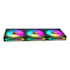Kit Cooler Redragon Argb 120Mm Com 3 Fans Preto Gc-F015
