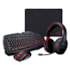 KIT DAZZ COMBO ARSENAL, TECLADO, MOUSE, MOUSEPAD, HEADSET