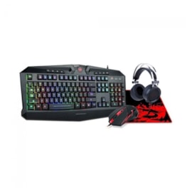 KIT REDRAGON ESSENTIALS TECLADO/MOUSE/MOUSEPAD/HEADSET S112