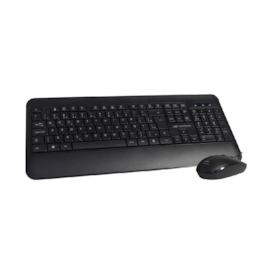 Kit Teclado E Mouse C3Tech Teclado Multimídia Com Apoio Mouse 2000 Dpi Usb Preto Kt-200Bk