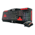 Kit Teclado E Mouse Gamdias Ares M1 Zeus E2 Usb 3200 Dpi Preto