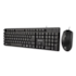 Kit Teclado E Mouse Keytime Minimal Usb 2.0 Abnt2 Preto Kyt00015