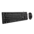 Kit Teclado E Mouse Keytime Minimal Usb 2.0 Abnt2 Preto Kyt00015