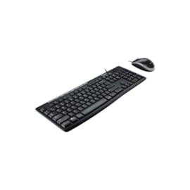 Kit Teclado E Mouse Logitech Mk200 Media Usb Preto 920-002718