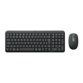 Kit Teclado E Mouse Logitech Mk250 Wireless Bluetooth Grafite 920-013516