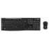 Kit Teclado E Mouse Logitech Mk270 Sem Fio Preto