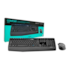 Kit Teclado E Mouse Logitech Mk345 Sem Fio Teclado Com Apoio E Mouse Destro Usb Preto 920-007821