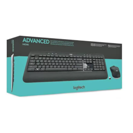 Kit Teclado E Mouse Logitech Mk540 Sem Fio Abnt2 Preto 920-008674