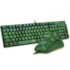 Kit Teclado e Mouse Redragon S108 Light Green Teclado Mecânico Rainbow Switch Blue ANSI Mouse Rgb S108 Pt-Light Green