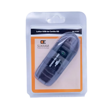 Leitor Cartão Sd Sukram Usb 2.0 Sk-11797