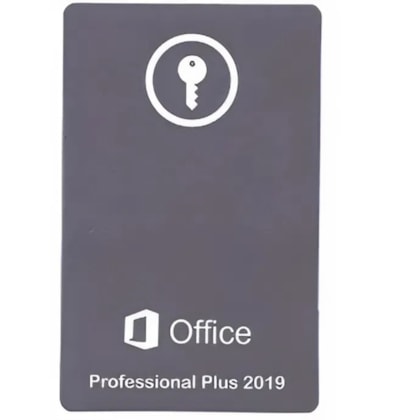 Licença De Uso Microsoft Office Professional Plus 2019 Cartão Fpp 79P-05746