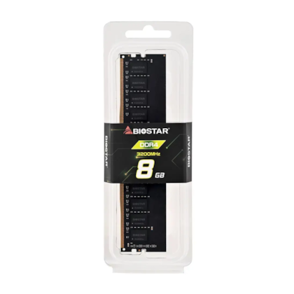 Memória Biostar 8Gb Ddr4 3200Mhz Cl16 Do32Nu4N08
