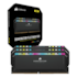 Memória Corsair Dominator Platinum Rgb 32gb (2x16gb) Ddr5 5600mhz Preto Cl36 Cmt32gx5m2b5600c36