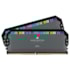 Memória Corsair Dominator Platinum Rgb Para Amd 32gb (2x16GB) Ddr5 5600mhz Cl36 Cinza Cmt32gx5m2b5600z36