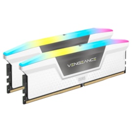 Memória Corsair Vegeance Rgb 32gb (2x16) Ddr5 6000mhz Cl40 Branca Cmh32gx5m2b6000c40w