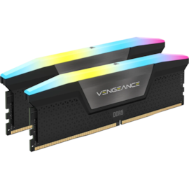 Memória Corsair Vegeance Rgb 32gb (2x16) Ddr5 6200mhz Cl36 Cmh32gx5m2b6200c36