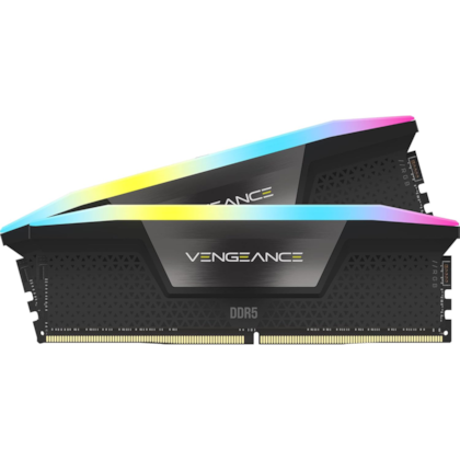 Memória Corsair Vegeance Rgb 32gb (2x16) Ddr5 6200mhz Cl36 Cmh32gx5m2b6200c36