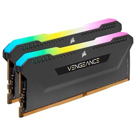MEMÓRIA CORSAIR VENGEANCE 16GB DDR4 3600MHZ RGB PRO SL (2X8) CMH16GX4M2D3600C18