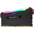 MEMÓRIA CORSAIR VENGEANCE 8GB DDR4 3200MHZ RGB PRO PRETO CMW8GX4M1Z3200C16