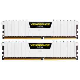 Memória Corsair Vengeance Lpx 16gb (2x8) Ddr4 3200mhz Cl16 Branco Cmk16gx4m2e3200c16w